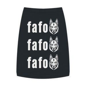 Dog Tank Top - 'fafo' - Belgian Malinois - Dog Illustration - Pet Shirt - Dogs Custom